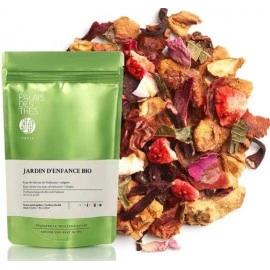 Palais des th&eacute;s - Jardin d'Enfance visuel feuilles - Infusion