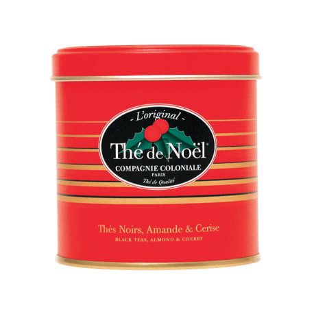 Compagnie Coloniale Thé DE NOËL : amande cerise Thé noir