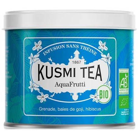 Kusmi Tea AquaFruti - Lov Organic Run For Lov Boite métal 100 grammes