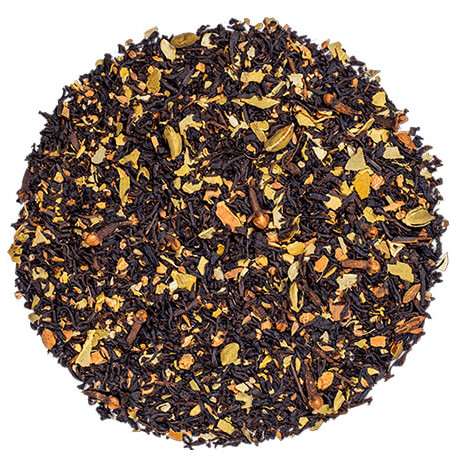 Kusmi Tea Kasmir Tchai bio visuel feuilles