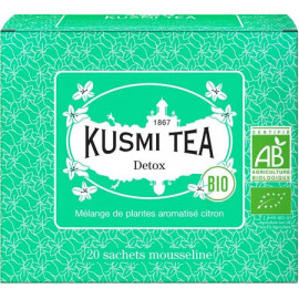 Kusmi Tea th&eacute; D&eacute;tox bio boite m&eacute;tal 100 grammes