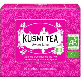 Kusmi Tea Sweet Love Th&eacute; Bio Boite 100 grammes