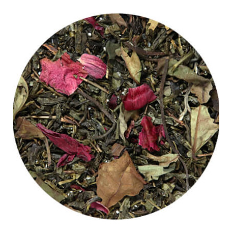 Thé blanc Mure Fleurie - Compagnie & Co visuel feuilles