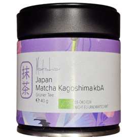Matcha Kagoshima du Japon Bio - Thé vert 40g