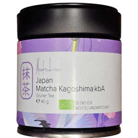 Matcha Kagoshima du Japon Bio - Thé vert 40g