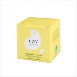 GINGEMBRE CITRON - Th&eacute; Lov Organic