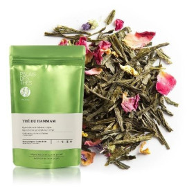 Palais des th&eacute;s - Th&eacute; du Hammam feuilles visuel