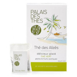 Palais des th&eacute;s - Th&eacute; des Aliz&eacute;s - Th&eacute; vert boite 100 grammes