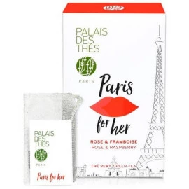 Palais des th&eacute;s, Paris For Her visuel feuilles th&eacute; vert