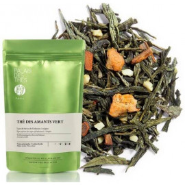 Palais des th&eacute;s - TH&Eacute; DES AMANTS - Th&eacute; vert visuel feuilles