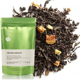 Palais des th&eacute;s - Th&eacute; des Amants - Th&eacute; noir visuel feuille