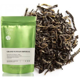 Palais des th&eacute;s - Grand Yunnan Imp&eacute;rial - Th&eacute; Noir visuel feuille