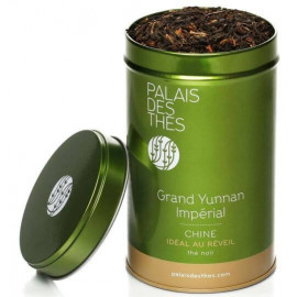 Palais des th&eacute;s - Grand Yunnan Imp&eacute;rial - Th&eacute; Noir visuel feuille