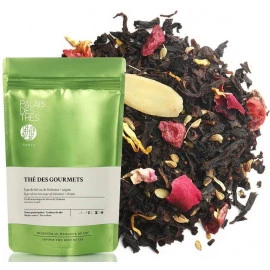 Palais des th&eacute;s - Th&eacute; des Gourmets - Th&eacute; noir Feuilles