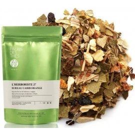 Palais des th&eacute;s - Sureau, Cassis, Orange - L'Herboriste N&deg; 27 feuilles